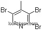 Molecular Structure of 3430-25-9 (2,3,5-Tribromo-4-methylpyridine)